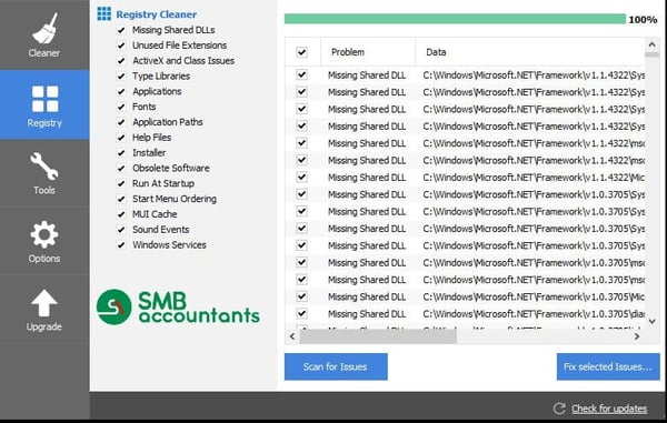 Fix the System Registry