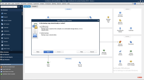 QuickBooks-select-the-local-backup-option