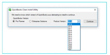 Use the Clean Install Tool from the QuickBooks Tool Hub 2