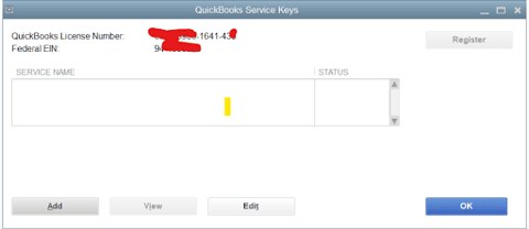 Manage Service Key