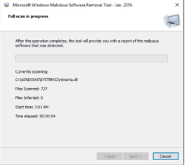 Microsoft Windows Malicious Software Removal Tool