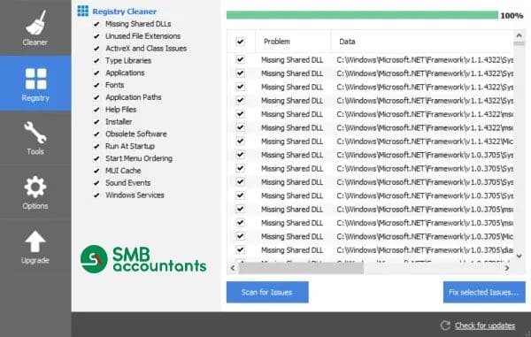 Windows registry