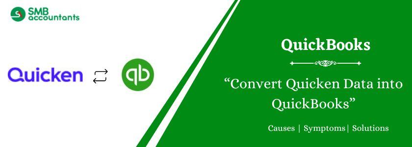 Convert Quicken Data into QuickBooks