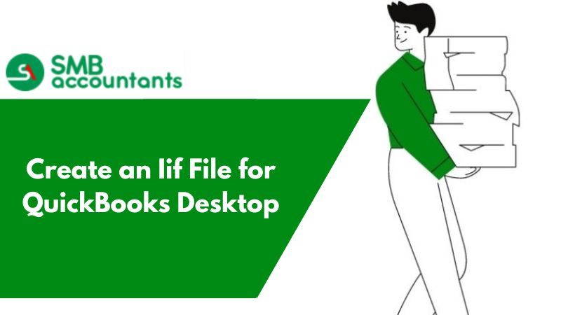 Create an IIF file for QuickBooks Desktop