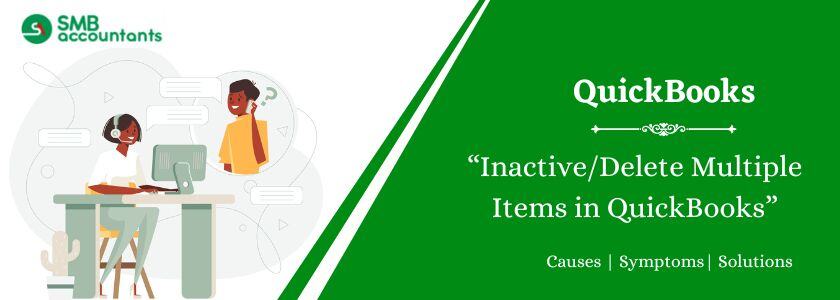 Inactive/Delete Multiple Items in QuickBooks