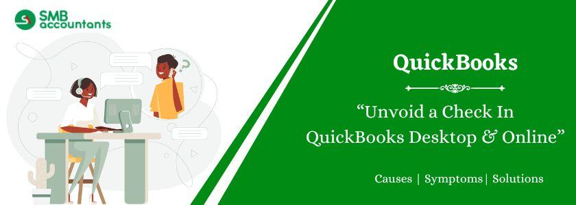 Unvoid a Check In QuickBooks