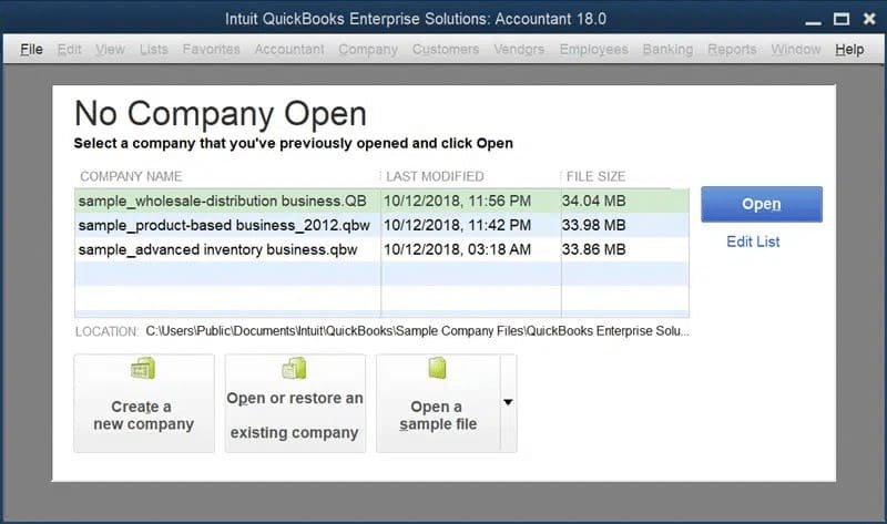 Don’t save the desktop when you close QuickBooks