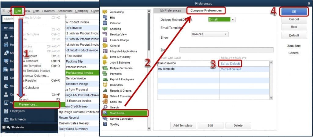 Select Company Preferences