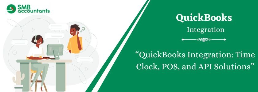 QuickBooks Integration Time Clock, POS, and API Solutions