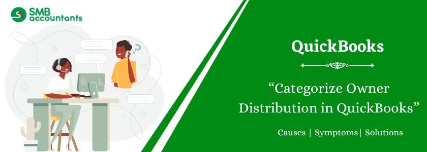 Categorize Owner Distribution in QuickBooks