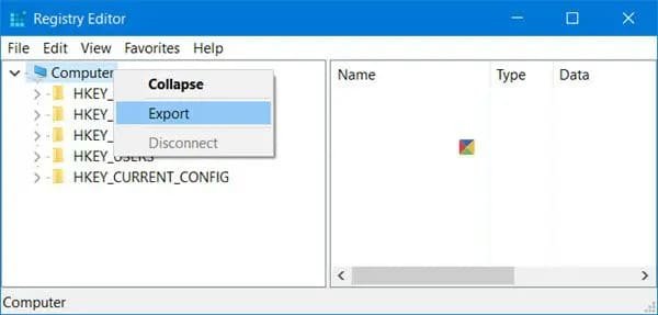 export category