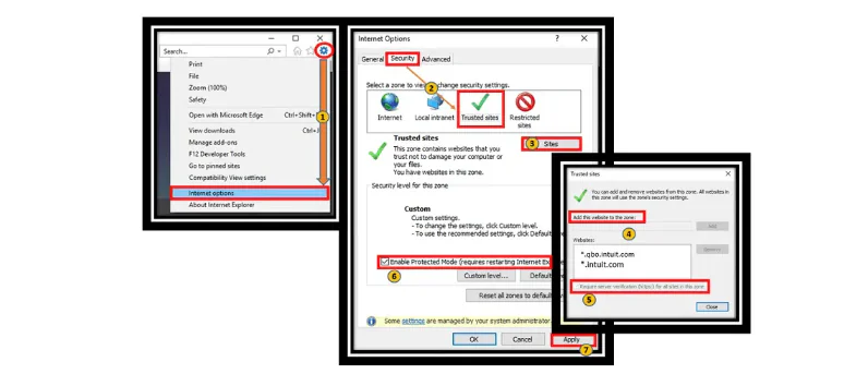 Customize Internet Settings