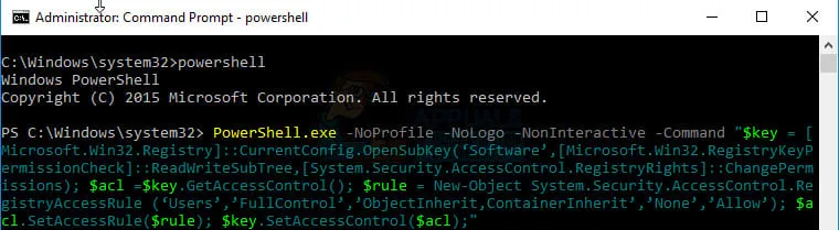 Grant permission using a PowerShell script