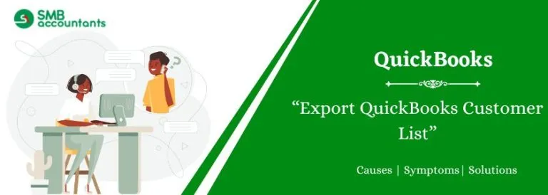 Export QuickBooks Customer List