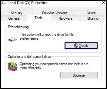 Repair Hard Drive Errors