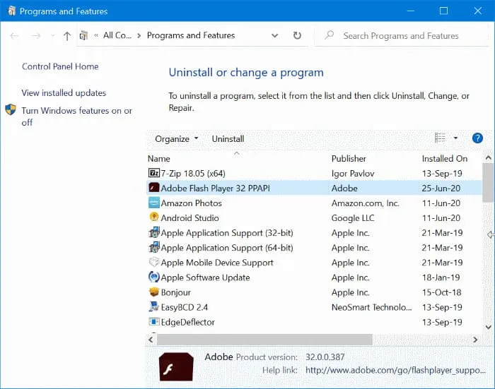 Download and Install the Adobe Flash Player
