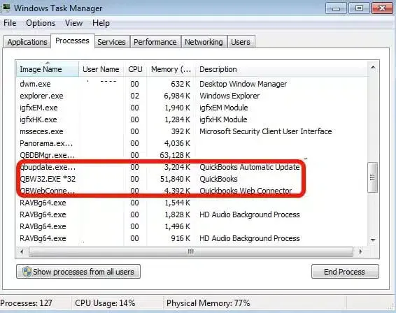End Background Processes in Task Manager