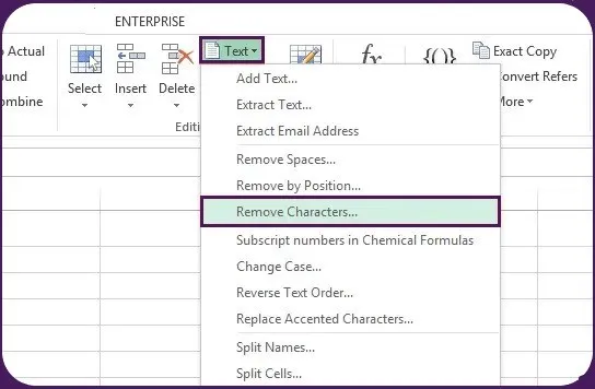remove any special characters from the name