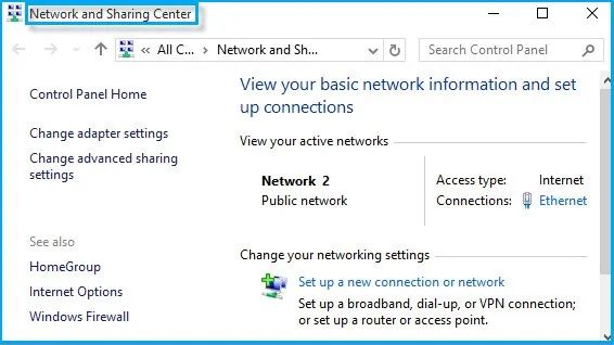 Ping the Server from a Workstation