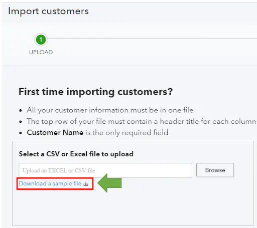 Import Customers