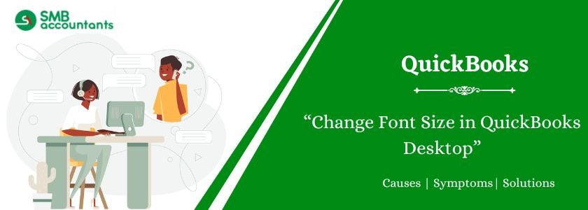 Change Font Size in QuickBooks