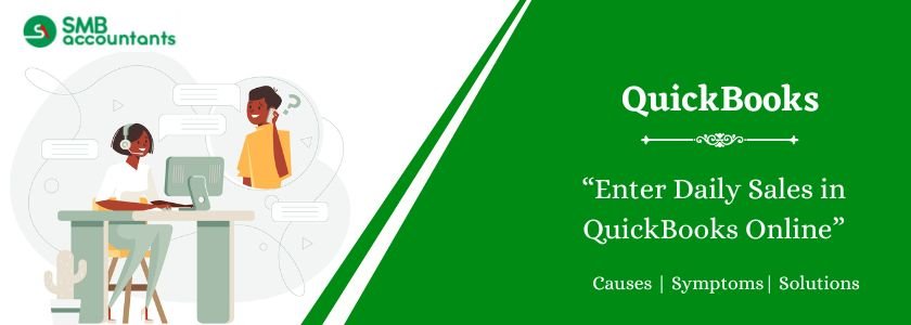 Enter Daily Sales in QuickBooks Online