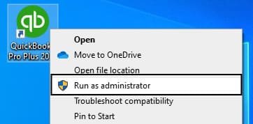 Run as Administrator