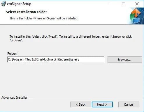Setup Digital Signature Certificate