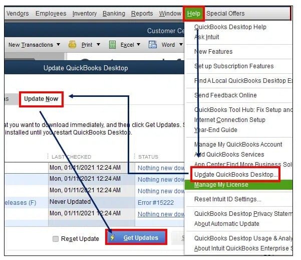Update QuickBooks Desktop