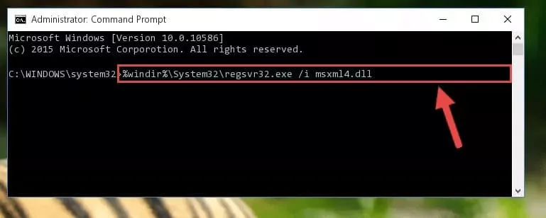 regsvr32 MSXML6.dll in windows