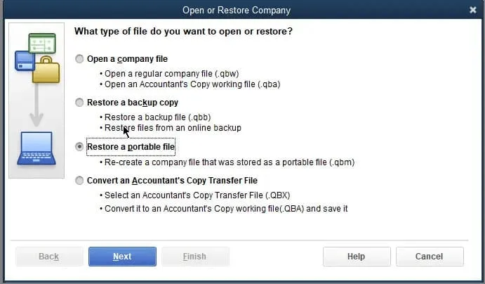 Portable Company File